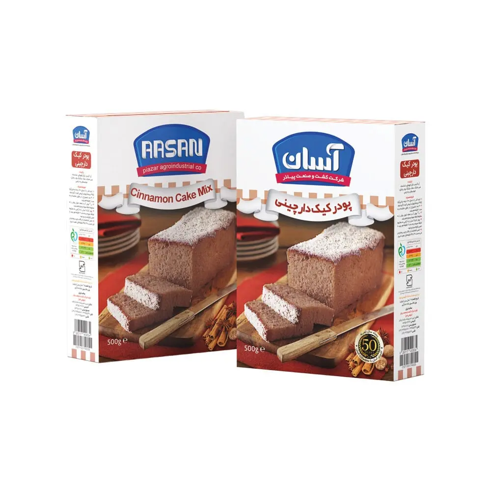 پودر کیک دارچینی آسان 