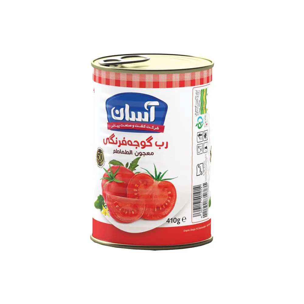 رب گوجه فرنگی قوطی آسان 